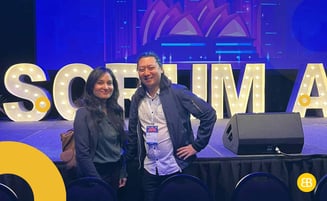  Binisha at Scrum Alliance Australia 2023 
