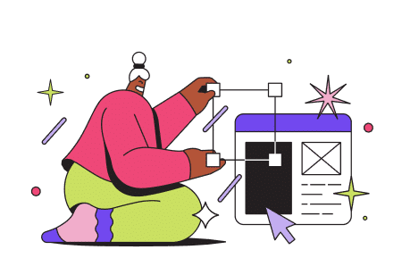 dazzle-woman-designing-a-website-1