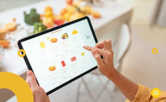 Engaging shopping experience for food lovers