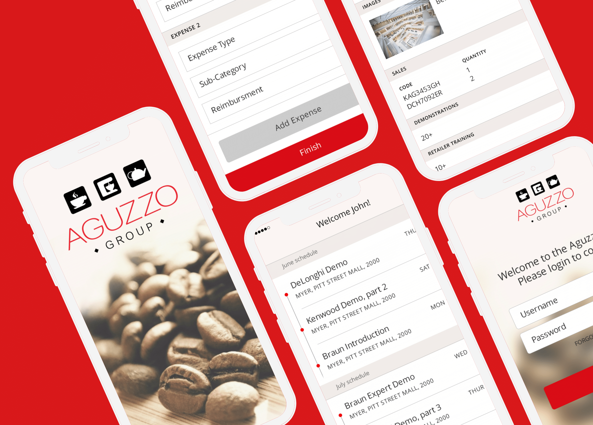 Aguzzo Mobile App Development for Retail Specialist