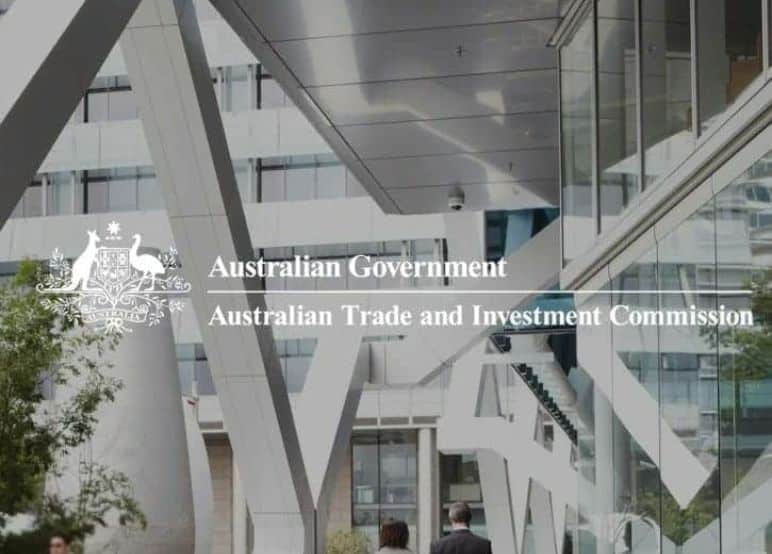 Austrade Website design