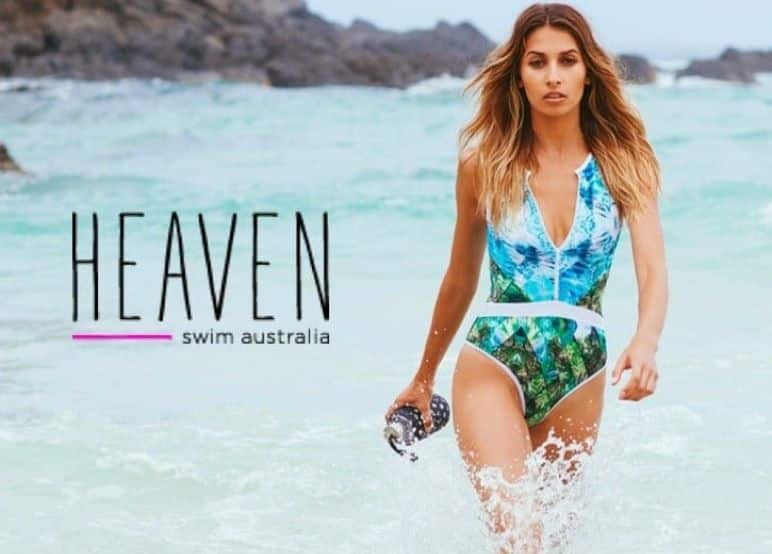 Heaven Swimwear Shopify Web design